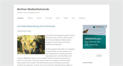 Desktop Screenshot of berliner-medienfestival.de